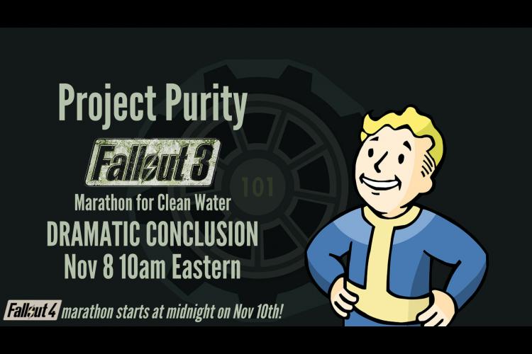 Project Purity - Fallout 3 for Clean Water Banner