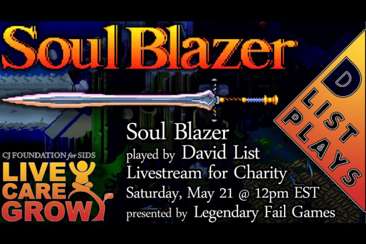 SOUL BLAZING FOR CHARITY!